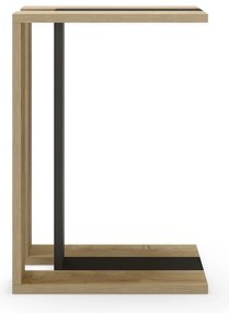 Дъбова странична маса 40x30 cm Macha - Marckeric