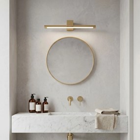 Stenen LED aplik za banya SWE047-1W 60cm GOLD BRUSH