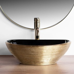 Умивалник за плот Rea Sami Brush Rose Gold