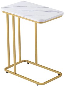 Помощна масичка Aria-бял