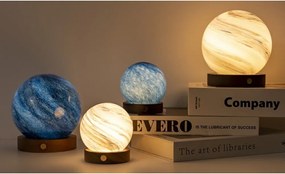 Кафява/в тъмно естествен цвят светлинна декорация с USB ø 8 cm Polar Cloud – Gingko