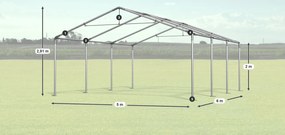 Парти шатрата 5x6x2m Comfort PE 240g Лято