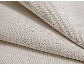 Кремаво двойно легло 180x200 cm тапицирано с място за съхранение/без табла с включена подматрачна рамка Susan – Micadoni