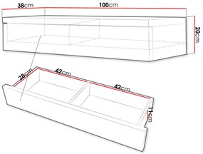 Тоалетна масичка Navene-Mauro