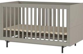 Сиво детско легло 70x140 cm с включена подматрачна рамка Tomino – Germania