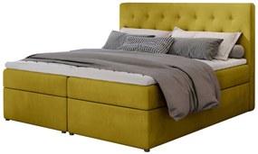 Тапицирано легло Delande-180 x 200-Moustardi
