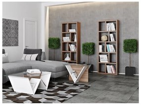 Библиотека от декор от орех естествена 70x198 cm Berlin – TemaHome