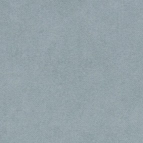 Светлосиньо единично тапицирано легло с място за съхранение с включена подматрачна рамка 90x200 cm Bunny – Ropez