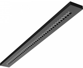 LED Таванна/висяща лампа PLANK LED/20/30/40W/230V 2700/4000/6000K черен