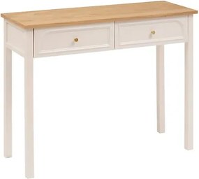 Конзолна маса с чекмеджета atmosphera Mohea, 100 cm, Слонова Кост