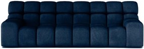 Диван Шенил триместен-Тъмно Син