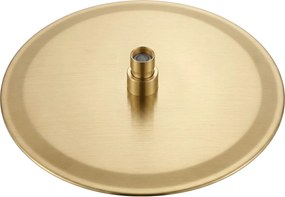 Кръгла душ глава REA JS-P014BG 30cm Brush Gold