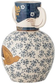 Глинена ръчно рисувана ваза (височина 23,5 cm) Hezha – Bloomingville