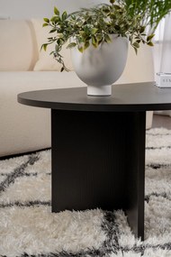 Кафе маса Sable, цвят Дървесен Черен