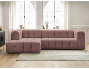 Светлорозов ъглов диван Cloud – Bobochic Paris