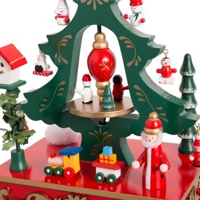 Дървена музикална играчка (височина 24 cm) Christmas Tree – Casa Selección