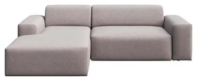 Сив ъглов диван (ляв ъгъл) Fluvio - MESONICA
