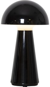 Черна настолна LED лампа с възможност за димиране (височина 28 cm) Mushroom - Star Trading