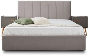 Тапицирано легло New York-Gkri Anoixto-150 x 200-Με μηχανισμό ανύψωσης