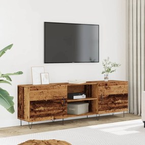 857326 vidaXL ТВ шкаф, старо дърво, 150x30x50 см, инженерно дърво