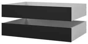 Черни чекмеджета за под леглото в комплект от 2 бр. Naia – Tvilum