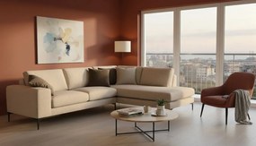 Ъгъл диван Senso-Left-250φ 180β cm.-beige