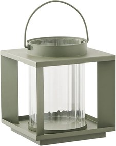 Метален/стъклен фенер (височина 20,5 cm) Lohals – House Nordic
