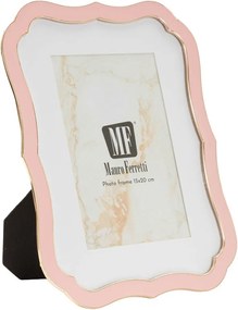 Светлорозова метално стояща рамка 17x22 cm Margot – Mauro Ferretti