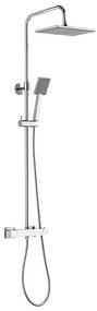 Aqualine - Душ комплект с термостатичен смесител TALIA лъскав хром