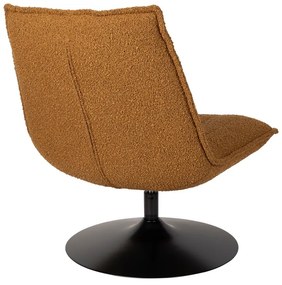 Стол в цвят охра от плат bouclé Jax - White Label