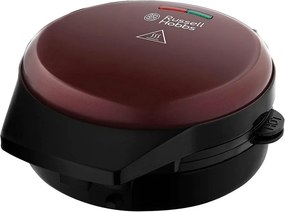 Втора ръка: Гофретник 3в1 Russell Hobbs Fiesta 24620-56, 900w, Незалепващи плочи, Самозаключващ се капак, Бордо/черен