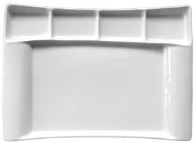 Gural Porselen - Милано Плато петсекционно 32x23cm. (MLN 32x23 STB)