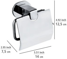 Самозадържащ се метален държач за тоалетна хартия Maribor - Wenko