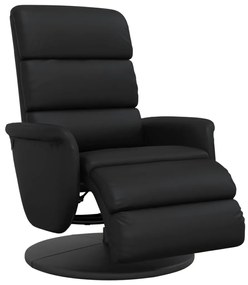 356717 vidaXL Наклоняем стол с поставка за крака,черен, изкуствена кожа