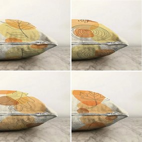 Комплект от 4 калъфки за възглавници Sunset Colours, 55 x 55 cm - Minimalist Cushion Covers