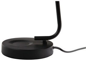 Черна настолна лампа (височина 38,5 cm) Encantar – Leitmotiv