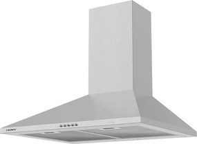 Абсорбатор за вграждане Crown C 1650 X ECO, 60 см, Клас C, 300 m3/h, 3 степени, Алуминиев филтър, Инокс