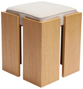 Стол естествен Forma – Hübsch