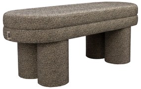 Кафява пейка от букле Fern – Dutchbone