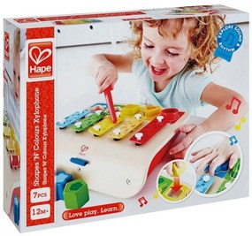 Hape - Комплект ксилофон и сортер