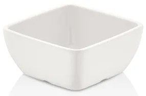 Kulsan - Меламинова купичка квадратна бяла 9x9x4см "CORONA" (42009 CW)KN