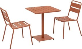 Градинска квадратна маса Hesperide Phuket - Графит