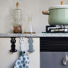 Висящи метални комплект куки 3 бр. Curious Cats – Balvi