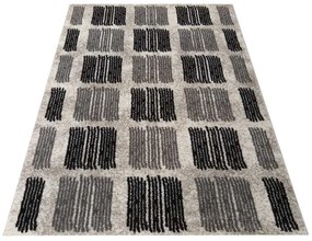 Феноменален бежов килим в модерен дизайн Ширина: 120 см | Дължина: 170 см
