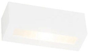 Модерна стенна лампа бяла със светлинен ефект - Tjada Novo