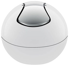 Бяло пластмасово кошче за боклук 1 l Bowl – Spirella