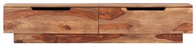 247721 vidaXL ТВ шкаф, 145x30x30 cм, дърво масив