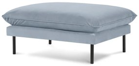 Светлосиньо кадифено столче за крака Vienna - Cosmopolitan Design