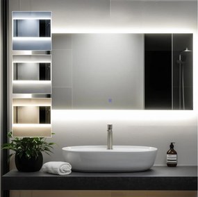 Brilagi - LED огледало за баня LUCE LED/36W/230V 60x120 см IP44 CRI 90 димируемо + CCT