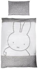 Памучно спално бельо за детско легло 100x135 cm Miffy - Roba
